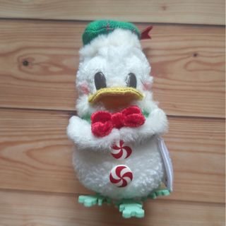 ディズニー(Disney)のドナルド ぬいぐるみキーホルダー 2019クリスマス(ぬいぐるみ)