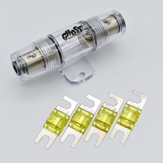 GHOST 100A MIDIヒューズ ホルダー セット MA48P(カーオーディオ)