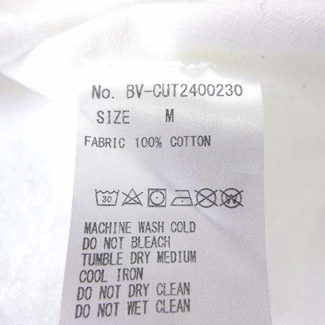 ブエナビスタ 24SS Tシャツ カットソー 半袖 ロゴ プリント M 白 メンズのトップス(Tシャツ/カットソー(半袖/袖なし))の商品写真