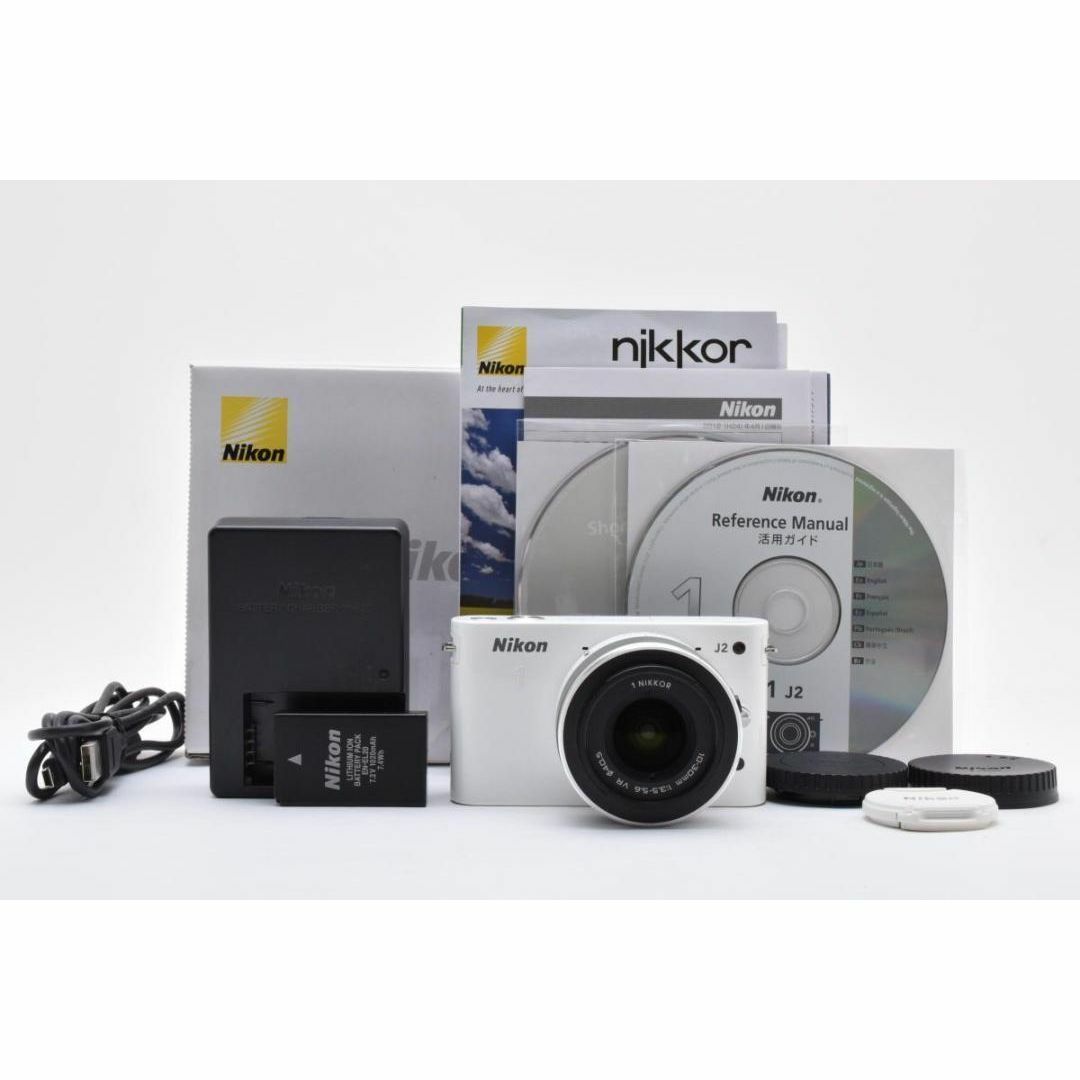 Nikon 1 J2 ミラーレスカメラ(充電器付き) Amazon | Nikon ミラーレス一眼 Nikon 1 J2 ボディー ホワイト