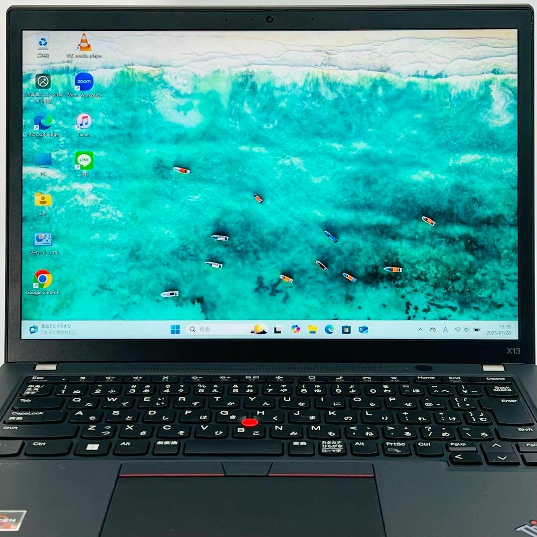 Lenovo(レノボ)のRyzen5 PRO 16GB Windows11 ノートパソコン オフィス付き スマホ/家電/カメラのPC/タブレット(ノートPC)の商品写真