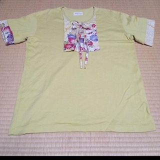 カネコイサオ(KANEKO ISAO)のワンダフルワールド　和柄遣いカットソー(Tシャツ(半袖/袖なし))