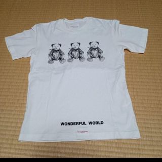 カネコイサオ(KANEKO ISAO)の心斎橋店限定ワンダフルワールド　3匹クマプリント半袖カットソー　Tシャツ(Tシャツ(半袖/袖なし))