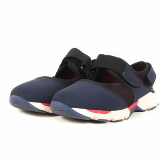 マルニ(MARNI)のMARNI マルニ サンダル サイズ:42 / ネオプレーン ベルクロ スニーカー サンダル / ネイビー ブラック レッド / イタリア製 / ブランド シューズ 靴【メンズ】【中古】(スニーカー)