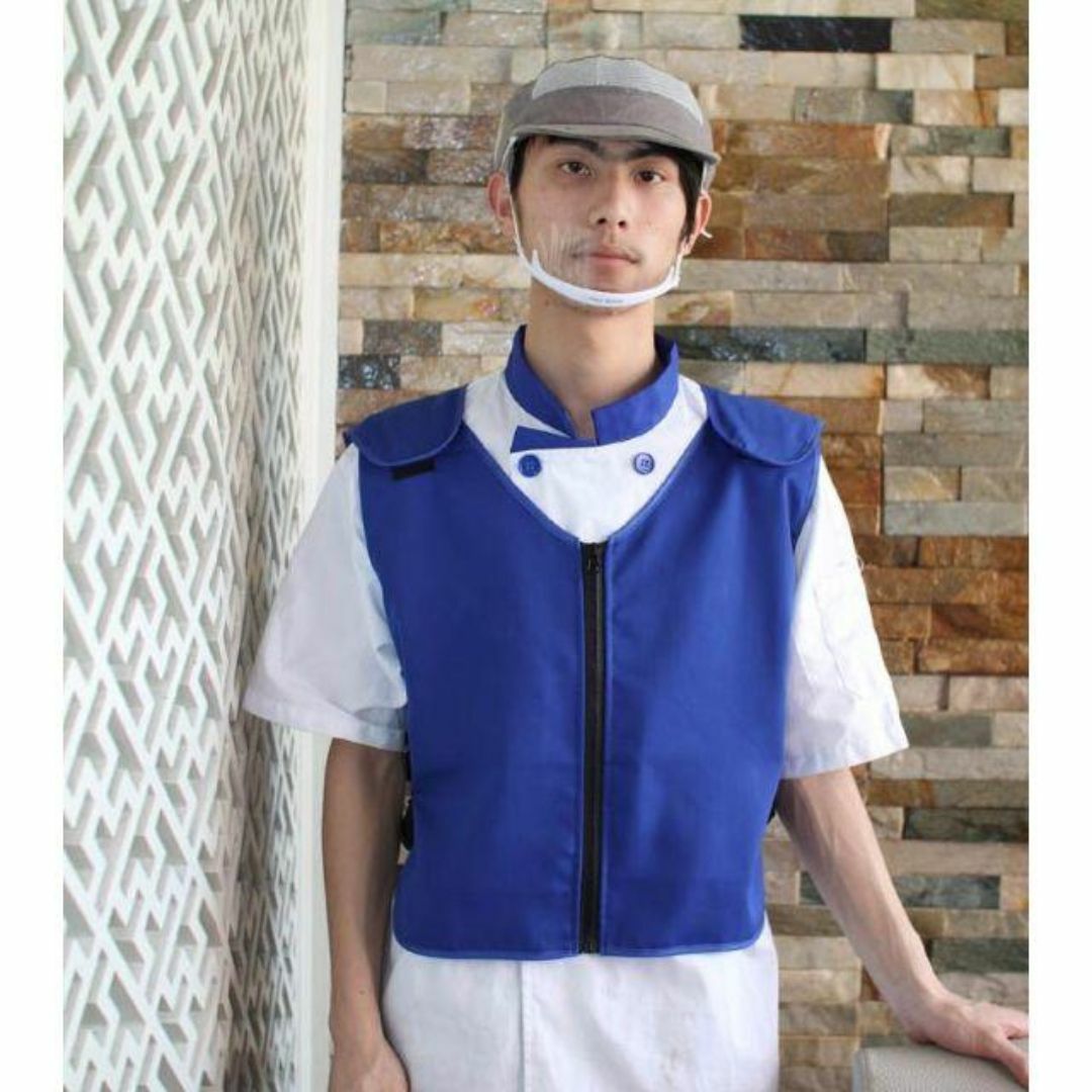 熱中症対策グッズ 冷却ベスト アイスベスト 男女兼用 保冷袋20枚 その他のその他(その他)の商品写真
