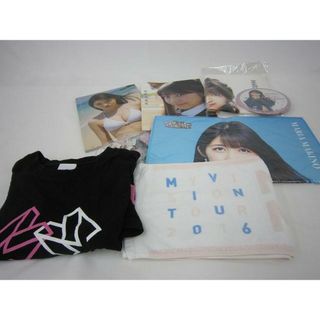  中古品 モーニング娘。 牧野真莉愛 せんこう花火 写真集 缶バッジ マイクロファイバータオル 等 グッズセット(アイドルグッズ)