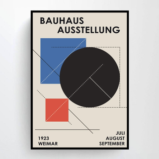 79.Bauhaus　バウハウス　北欧　シンプルインテリア　アートポスター(その他)