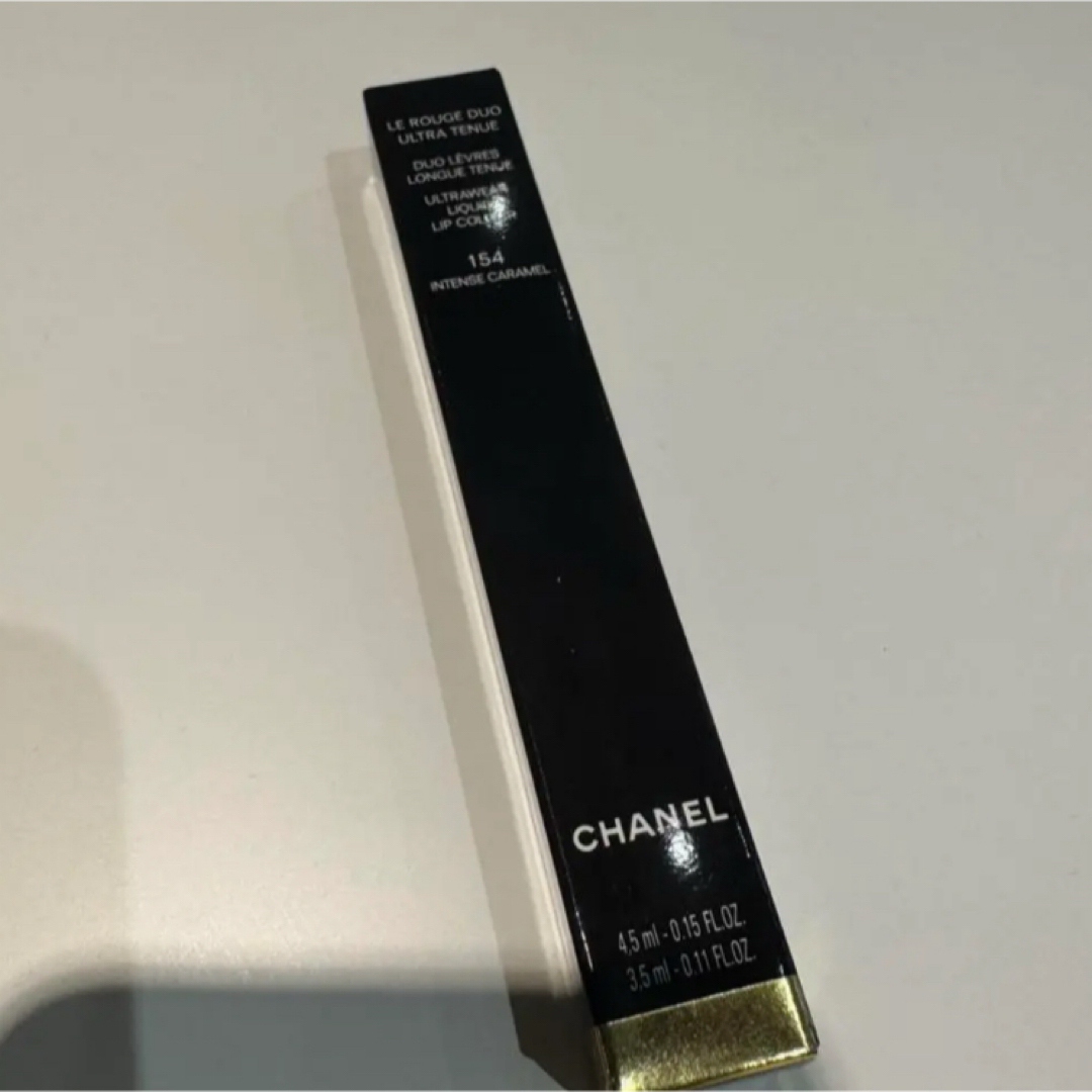 CHANEL(シャネル)のシャネル  ルージュ デュオ ウルトラ トゥニュ  154 インテンスキャラメル コスメ/美容のベースメイク/化粧品(口紅)の商品写真