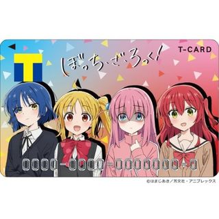 ぼっち・ざ・ろっく！ 結束バンド Tカード Vポイントカード 新品未開封 未登録(カード)
