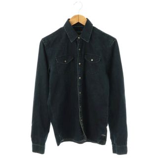 スコッチ&ソーダ SCOTCH & SODA デニムシャツ S 紺(シャツ)