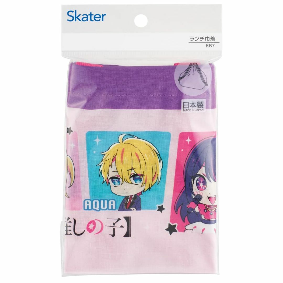 スケーター(Skater) 子供用 お弁当 巾着袋 マチ付き キッズ 日本製 推 インテリア/住まい/日用品のキッチン/食器(弁当用品)の商品写真
