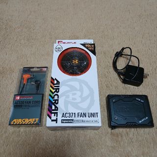 BURTLE - バートル　空調バッテリー22V  ファン19V  370/371