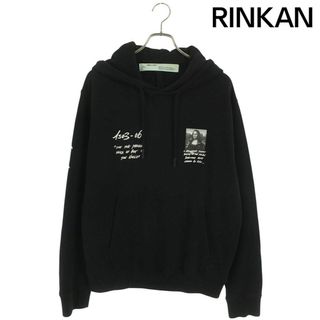 オフホワイト(Off-White)のオフホワイト  19SS  OMBB034S19003005 モナリザプリントパーカー メンズ L(パーカー)