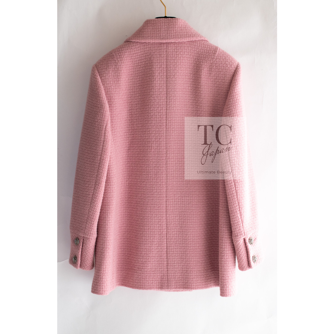 CHANEL - シャネル ジャケット CHANEL 82万 ピンク ウール 100
