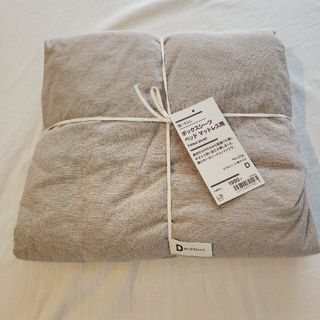 ムジルシリョウヒン(MUJI (無印良品))の洗いざらし ボックスシーツ ベッドマットレス用(シーツ/カバー)