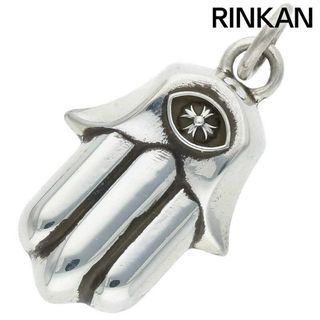 クロムハーツ(Chrome Hearts)のクロムハーツ  HAMSA HAND/ハムサハンド シルバーネックレストップ メンズ(ネックレス)