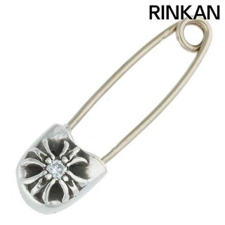 クロムハーツ(Chrome Hearts)のクロムハーツ  SAFETY PIN SM 1DIA/スモールセーフティピン 1ダイヤ/シルバーネックレストップ メンズ(ネックレス)