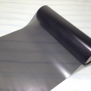 【箱付】カーライトレンズフィルム 30ｃｍ×1ｍ マットブラックスモークフィルム(その他)