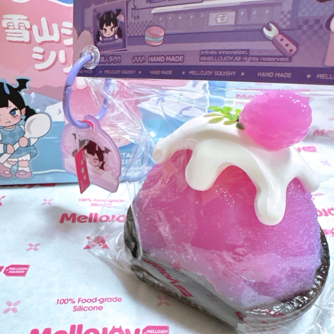 Mellojoy スクイーズ　雪山シャーベットシリーズ　かき氷 エンタメ/ホビーのおもちゃ/ぬいぐるみ(ぬいぐるみ)の商品写真