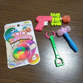【匿名配送】レトロおもちゃ色々(新品未使用)4つセット(その他)