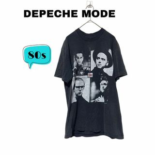 希少　DEPECHE MODE 80s プリントTシャツ シングルステッチ(ミュージシャン)