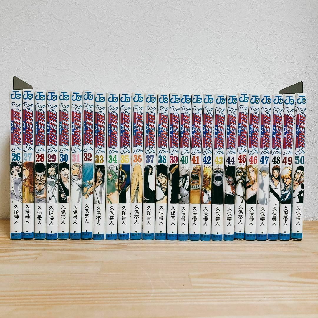 【全巻初版】BLEACH ブリーチ 全74巻+2冊セット 久保帯人 ジャンプ エンタメ/ホビーの漫画(全巻セット)の商品写真