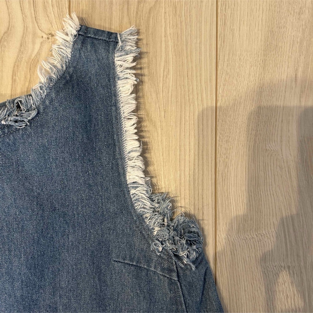 SNIDEL(スナイデル)の【美品】スナイデル　SNIDEL snidel ワンピース　デニムワンピース レディースのワンピース(ミニワンピース)の商品写真