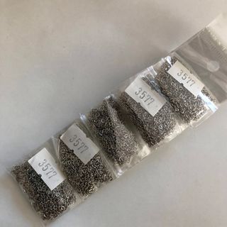 ★チェーン200㎝×5本　銀色　作ろ！ドットコム　トーホーキャピタル(各種パーツ)