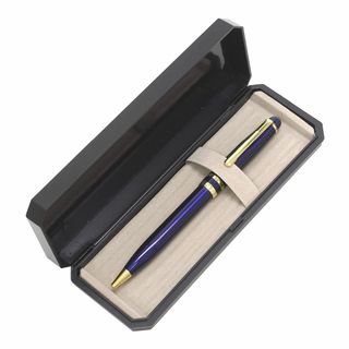 ミッドナイト回転ボールペン 1本パック 高級プラケース入 黒1.0ミリ芯 金属製(その他)