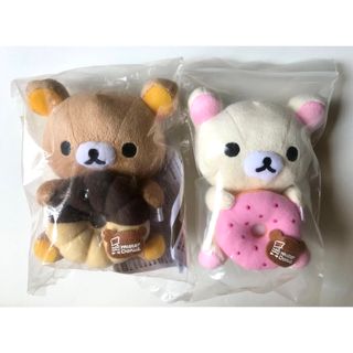 リラックマ(リラックマ)の【新品】サンエックス リラックマ ミスド コラボ ぬいぐるみ コリラックマ(ぬいぐるみ)