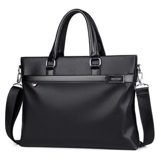 ブリーフケース メンズ ビジネスバッグ 手提げ鞄 防水 黒 新品