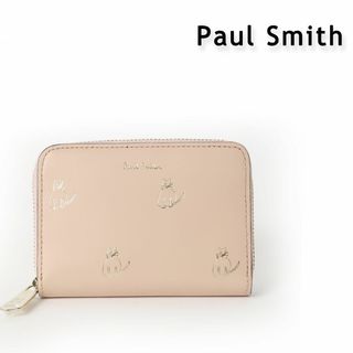 ポールスミス(Paul Smith)の676a 新品 ポールスミス キャットドゥードゥル ラウンドファスナー ミニ財布(財布)