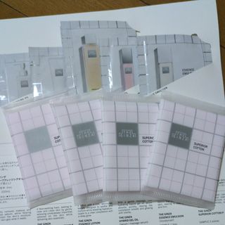 サンプル【THE GINZA】スキンケア ローション、エマルジョン他(サンプル/トライアルキット)