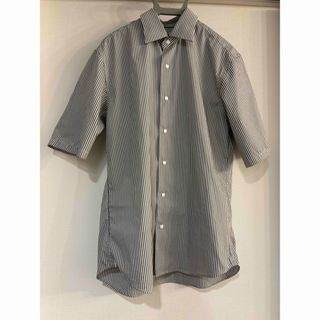 スーツカンパニー(THE SUIT COMPANY)のスーツカンパニー COMMUTECH ACTIVE ストライプ 半袖シャツ(シャツ)