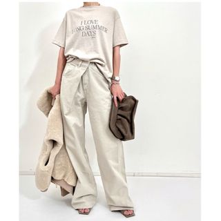 アパルトモンドゥーズィエムクラス(L'Appartement DEUXIEME CLASSE)のL'Appartement別注AMERICANA Graphic T-shirt(Tシャツ(半袖/袖なし))
