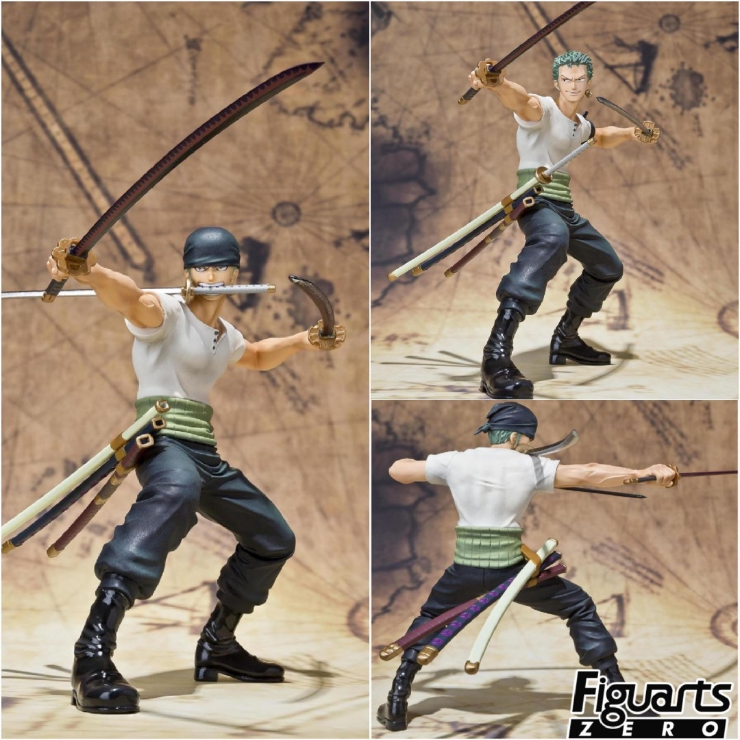BANDAI(バンダイ)のワンピース フィギュアーツZERO ロロノア・ゾロ－Battle Ver.－ 完 エンタメ/ホビーのフィギュア(アニメ/ゲーム)の商品写真