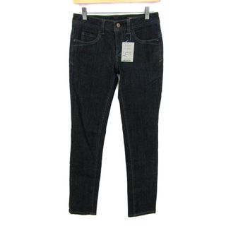 エニィファム(anyFAM)のエニィファム デニムパンツ ジーンズ ストレッチ ボトムス レディース 1サイズ ブラック anyFAM(デニム/ジーンズ)