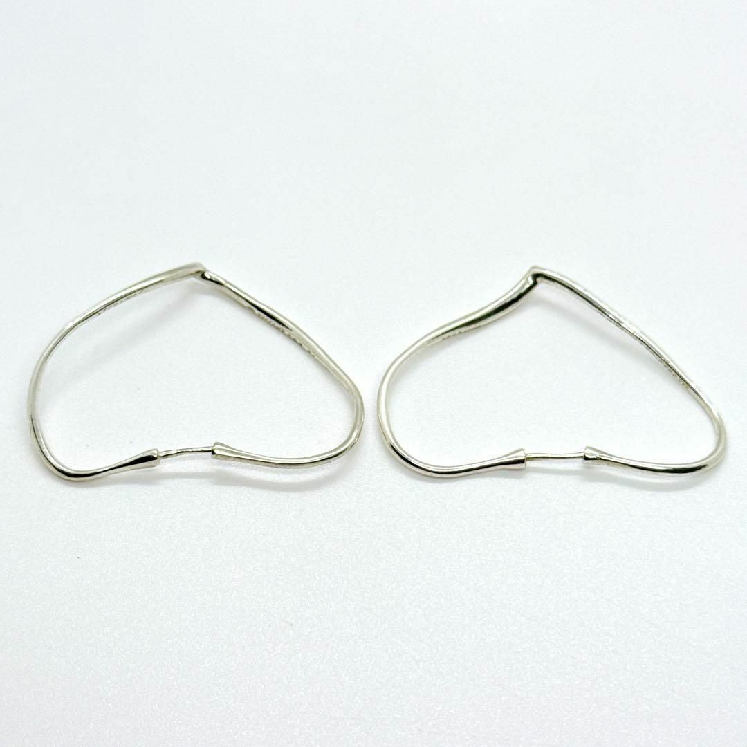 Tiffany & Co.(ティファニー)の【訳あり】Tiffany&Co. オープンハート フープ ピアス ヴィンテージ レディースのアクセサリー(ピアス)の商品写真