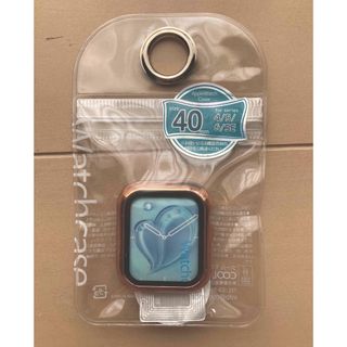 Apple Watch 40mm ケース ローズゴールド　カバー(モバイルケース/カバー)