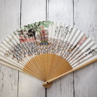 【7/25まで限定セール】博多祇園山笠　二番山笠 中洲流　扇子(和装小物)