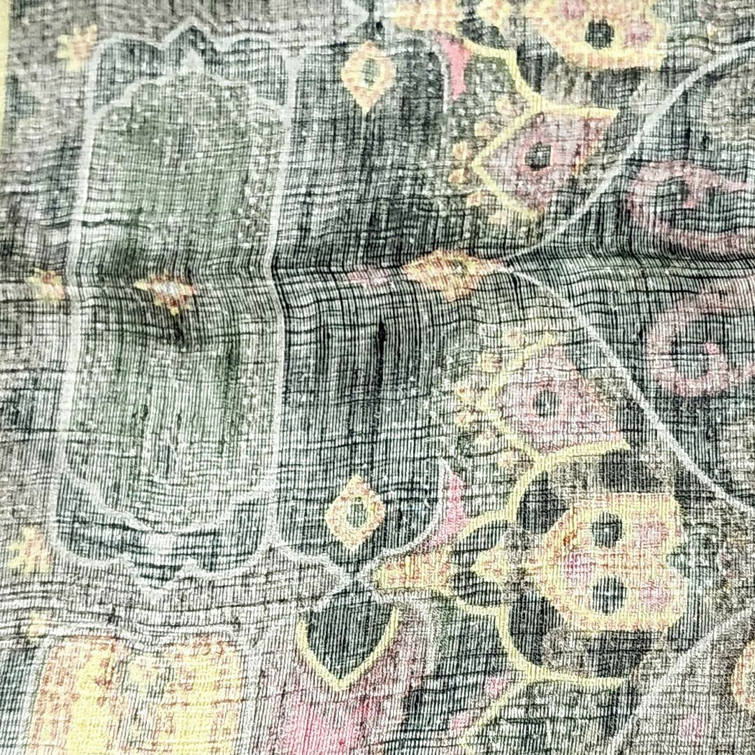 ETRO エトロ ショール ストール ペイズリー　シフォンイタリア製 ETRO - ☆ETRO☆ ストール シフォン ペイズリー柄 リネン シルク