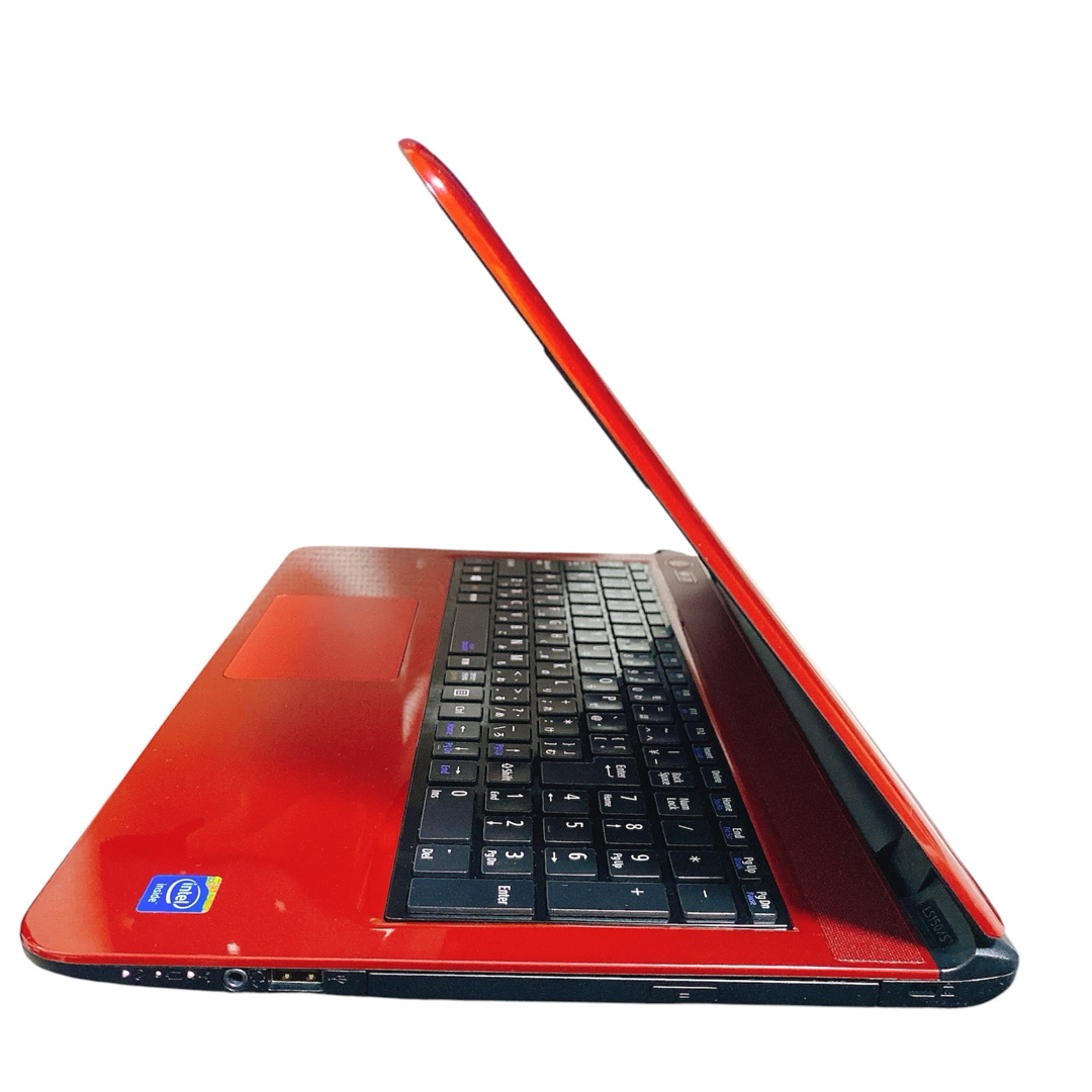 NEC(エヌイーシー)の大容量750GBノートPC　赤　Windows11NEC LAVIE LS150 スマホ/家電/カメラのPC/タブレット(ノートPC)の商品写真