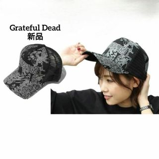 ☘️新品 グレイトフルデッド Grateful Dead メッシュキャップ 帽子(キャップ)