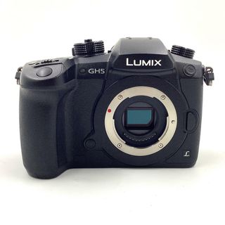 パナソニック(Panasonic)の【全額返金保証】【最速発送】Panasonic デジタル一眼 LUMIX DC-GH5 ボディ ブラック 美品 動作確認済(デジタル一眼)