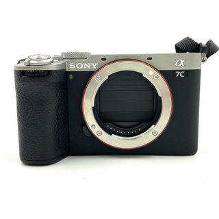 ソニー(SONY)の【全額返金保証】【最速発送】Sony デジタル一眼 α7C II ILCE-7CM2 ボディ シルバー 美品 動作確認済(デジタル一眼)