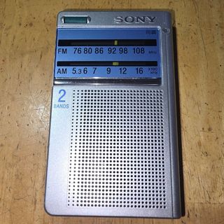 ソニー(SONY)のFM/AMポケッタブルラジオICF-T46(ラジオ)