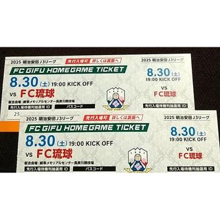 FC岐阜 メイン自由席２枚(サッカー)