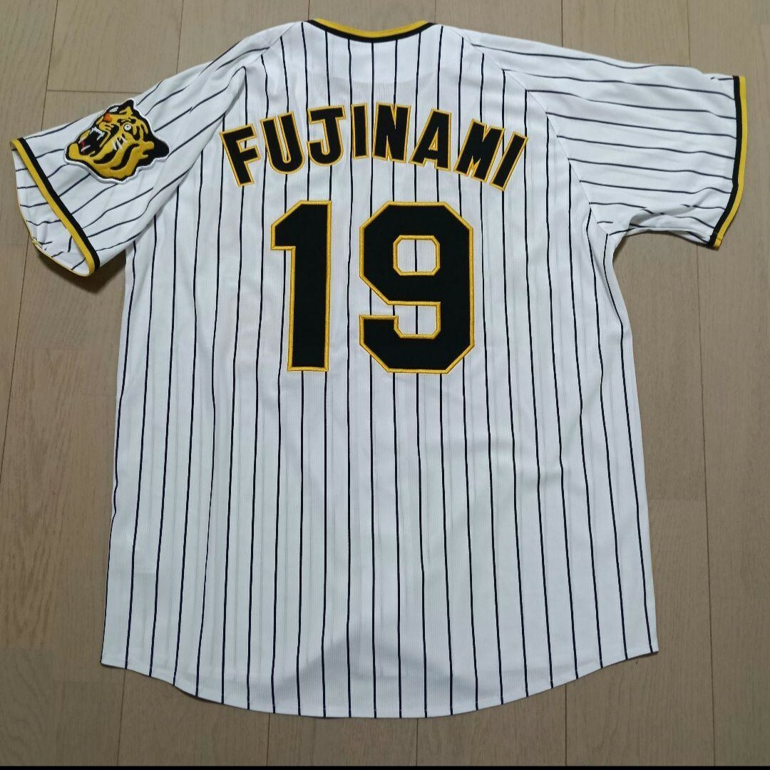 阪神タイガース 藤浪 19 ユニフォーム Lサイズ 阪神タイガース 藤浪 19 ユニフォームOサイズとキャップLセット