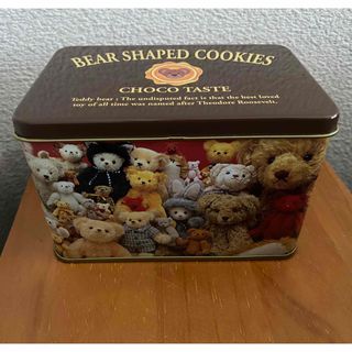 テディべア　くま　くまのぬいぐるみ　缶　ケース(その他)