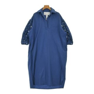 ティッカ(TICCA)のTICCA ティッカ ワンピース M 青 【古着】【中古】【送料無料】(ひざ丈ワンピース)